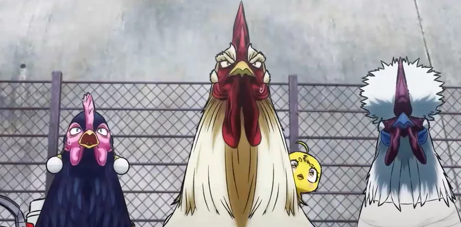 Anime Rooster Fighter