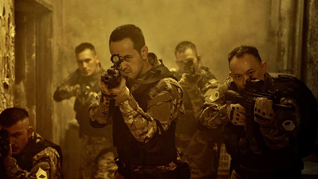 Film Action Koreografi Brutal - Foxtrot Six (2019)