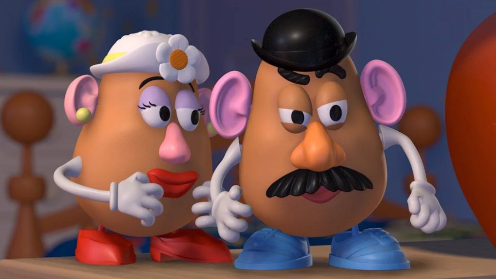 Karakter Mainan ikonik Toy Story - Mrs & Mr Potato Head