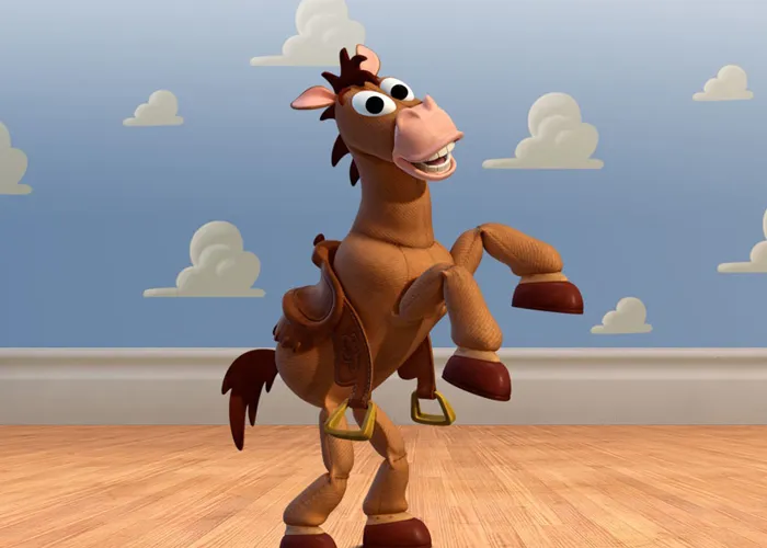 Karakter Mainan ikonik Toy Story - Bullseye