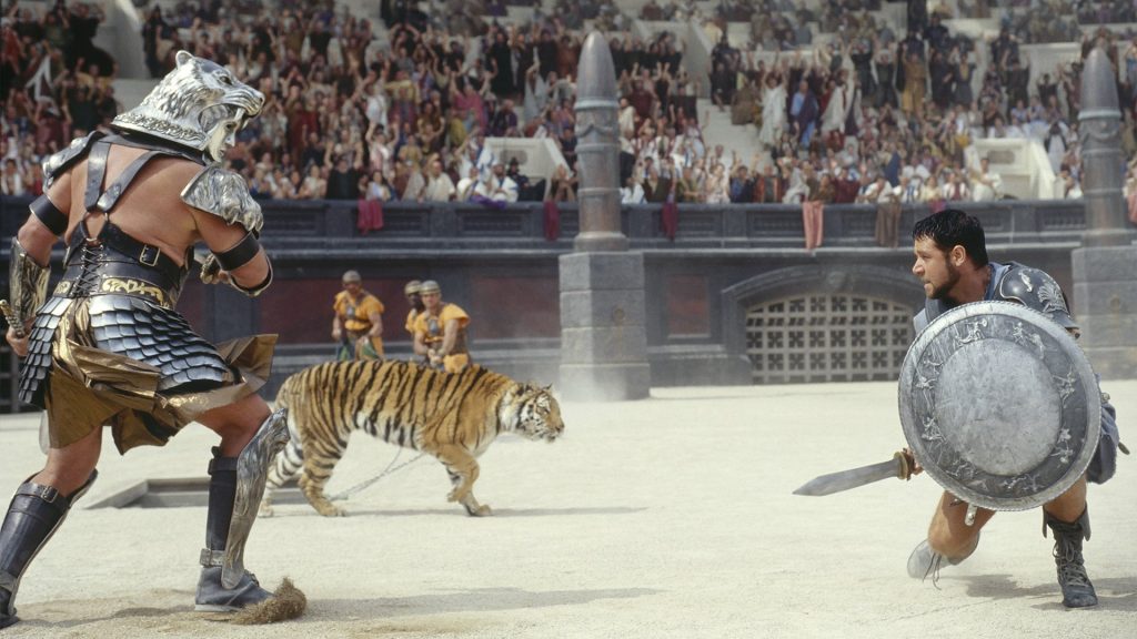 Rekomendasi Film Live Action Mitologi Yunani & Romawi - Gladiator (2000)