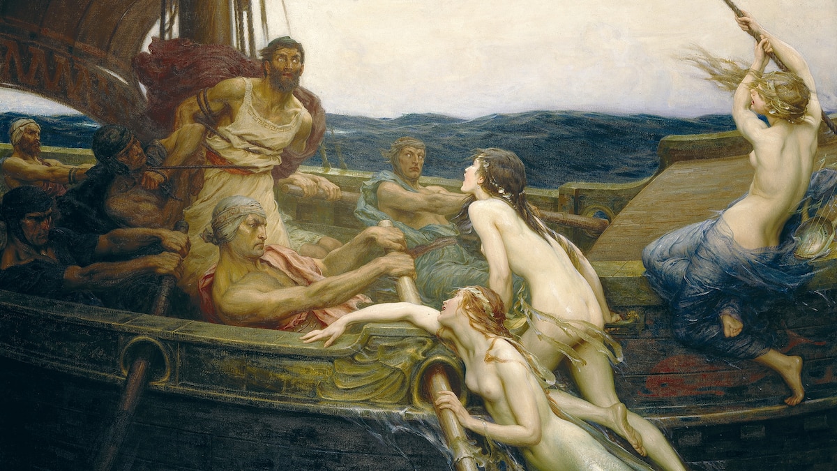 Mitologi The Odyssey - Siren